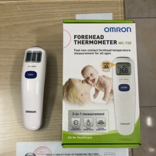 Máy đo thân nhiệt đo trán, nhiệt độ phòng MC-720