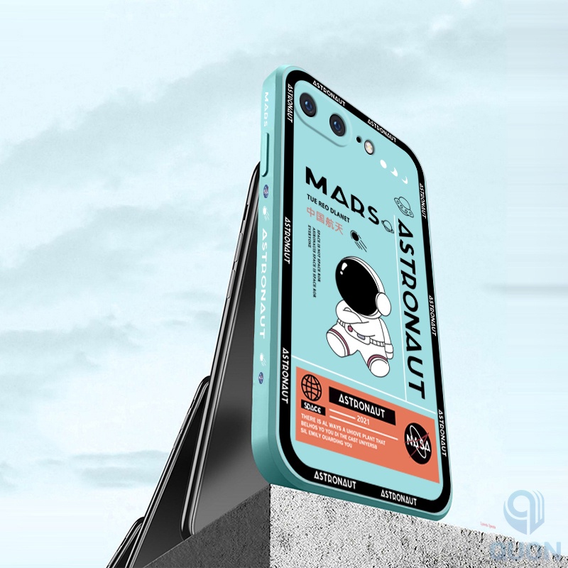 Ốp Điện Thoại Tpu Mềm Hình Phi Hành Gia ốp lưng iphone Cho iPhone 6 6s 7 8 7Plus 8Plu
