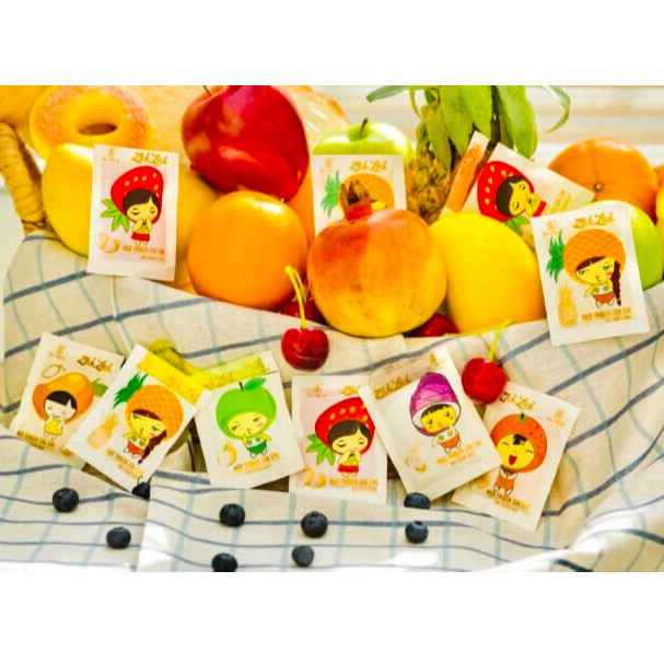 THẠCH ZAI ZAI TRÁI CÂY ĐỨC HẠNH GÓI 400G