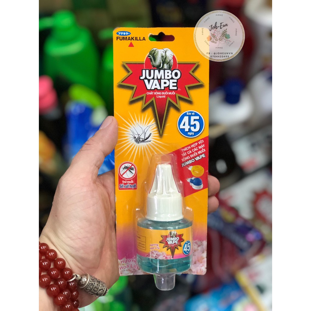 CHẤT XÔNG ĐUỔI MUỖI JUMBO VAPE