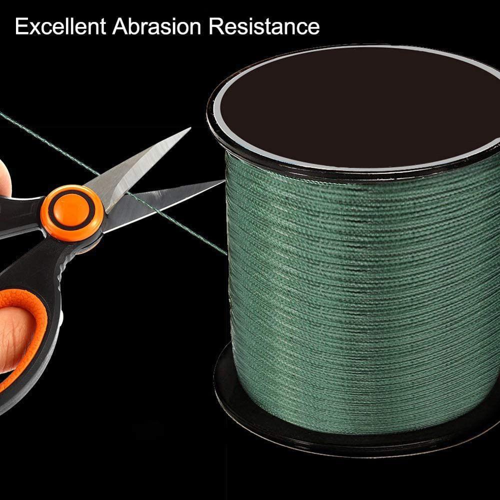 Cuộn Dây Câu Cá Bện 4 Sợi PE 12-100LB