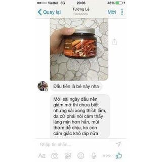 TẨY DA CHẾT QUẾ HỒI CỦA NGA