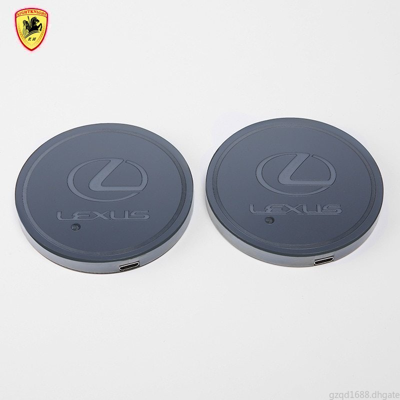 Tấm lót cốc nước có đèn led nhiều màu dành cho xe Honda City Jazz Civic Hrv Crv Brv Accord