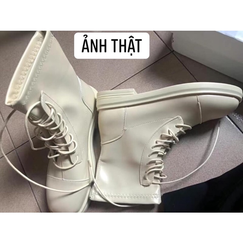 Bốt da đế thấp