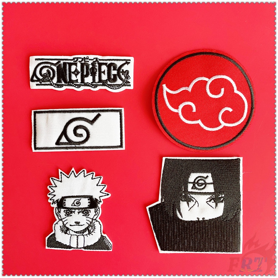 ❀ Uzumaki naruto & uchiha sasuke & akatsuki - Anime: Bản Vá Lỗi Sắt ❀ 1 Miếng Dán Ủi Lên Quần Áo diy Hình Huy Hiệu