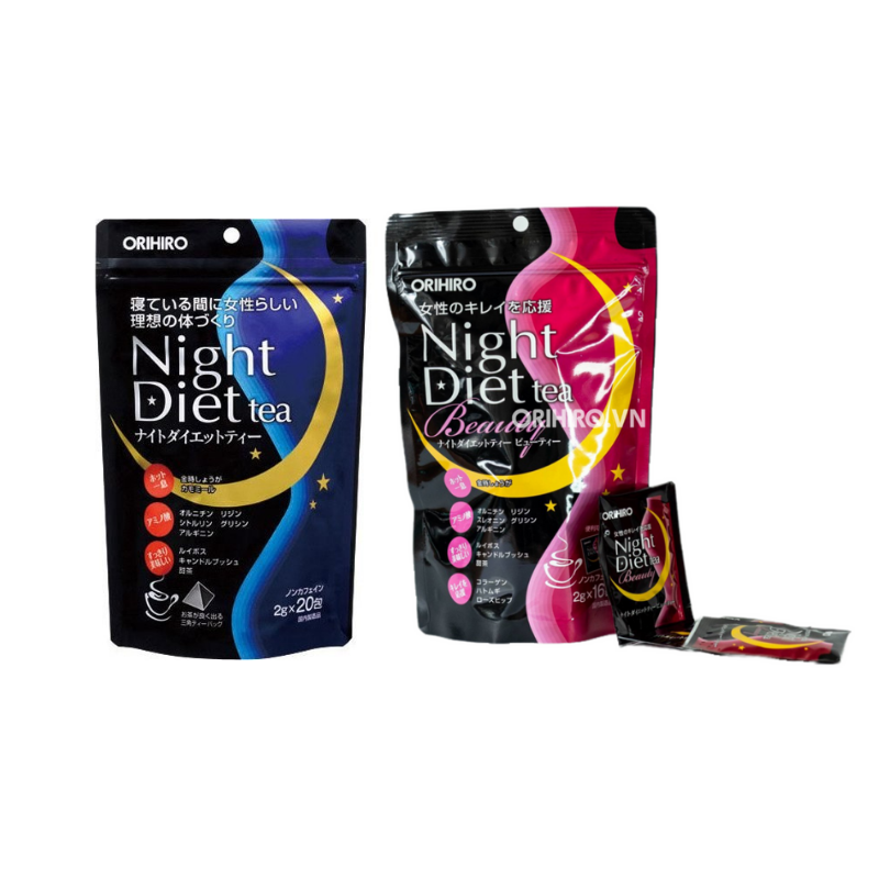 Trà Giảm Cân Night Diet tea - ORIHIRO NHẬT BẢN