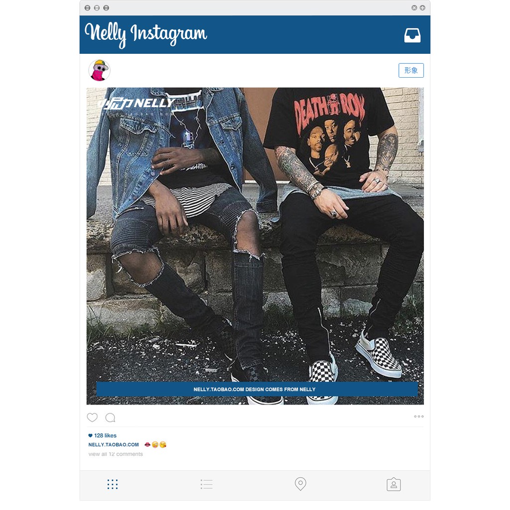 Áo phông Nelly cộc tay - DeathRow | BigBuy360 - bigbuy360.vn