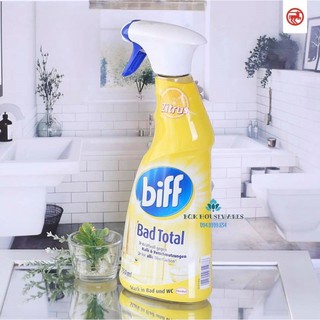 Nước tẩy rửa- vệ sinh nhà tắm BIFF BAD TOTAL- Hương chanh thơm mát, 750ML