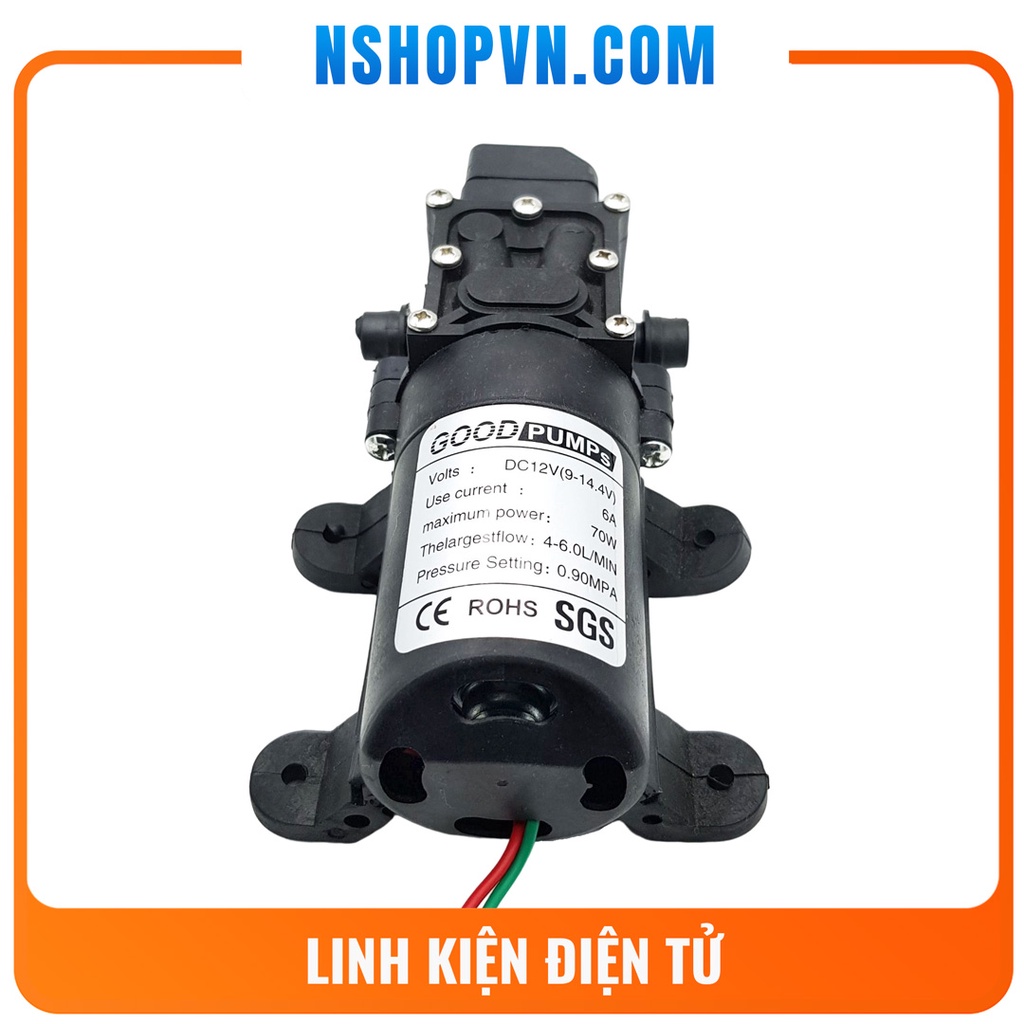 Bơm phun sương DC 12V/24V 30W/60W tùy chọn