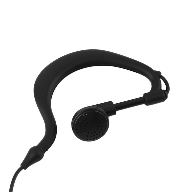 PK 2 Pin Mic Headset Earpiece Ear Hook Earphone for Baofeng Radio UV 5R 888s