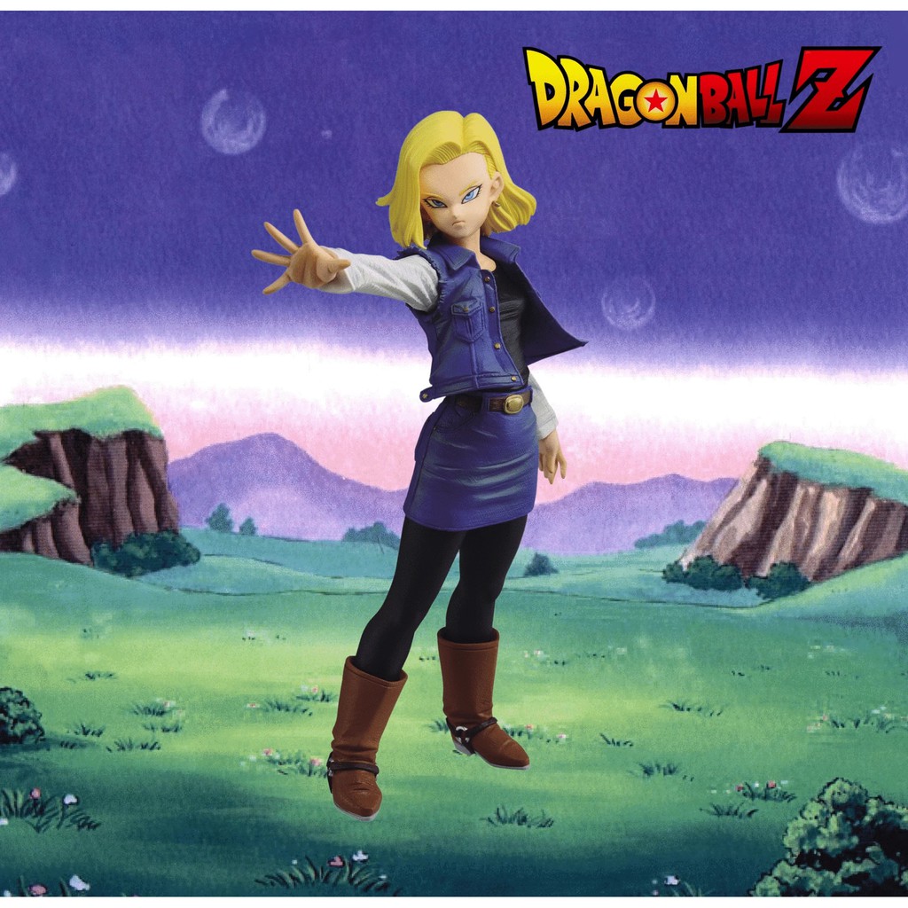 Mô hình Dragonball chính hãng - Dragonball Match Maker - Android 18 & Super Saiyan Trunks