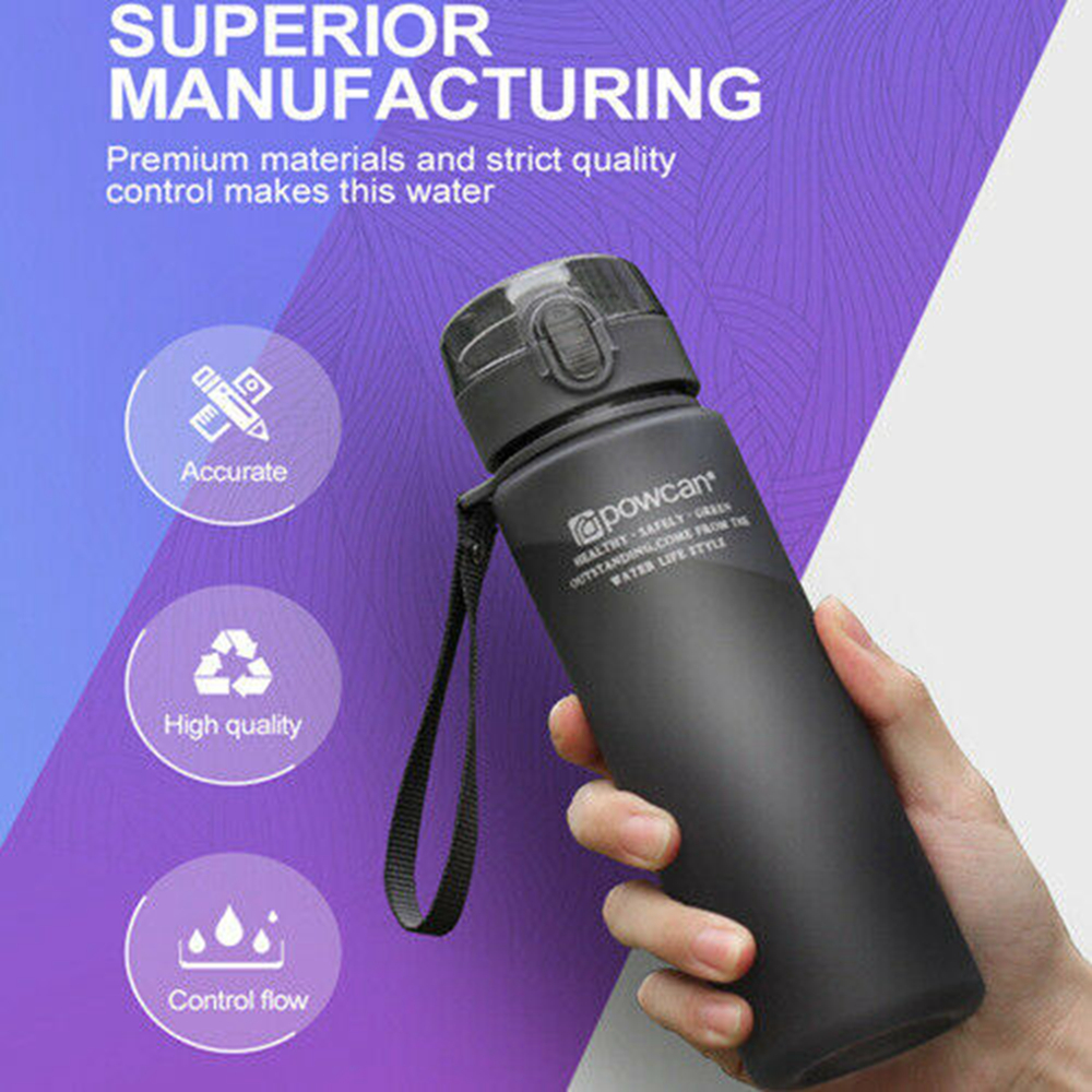 💜LEILY💜 New Bike Water Bottle Outdoor Sports Bicycle Cup Drink Jug Portable Water Drinking Leakproof Camping Cycling Accessory 560ML 400ML BPA Free/Multicolor