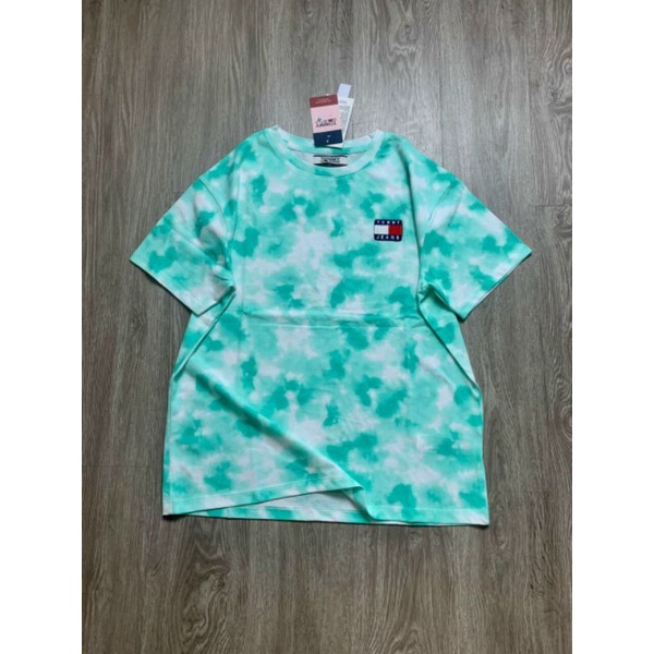 Áo thun nữ xuất dư form rộng hiệu Tommy