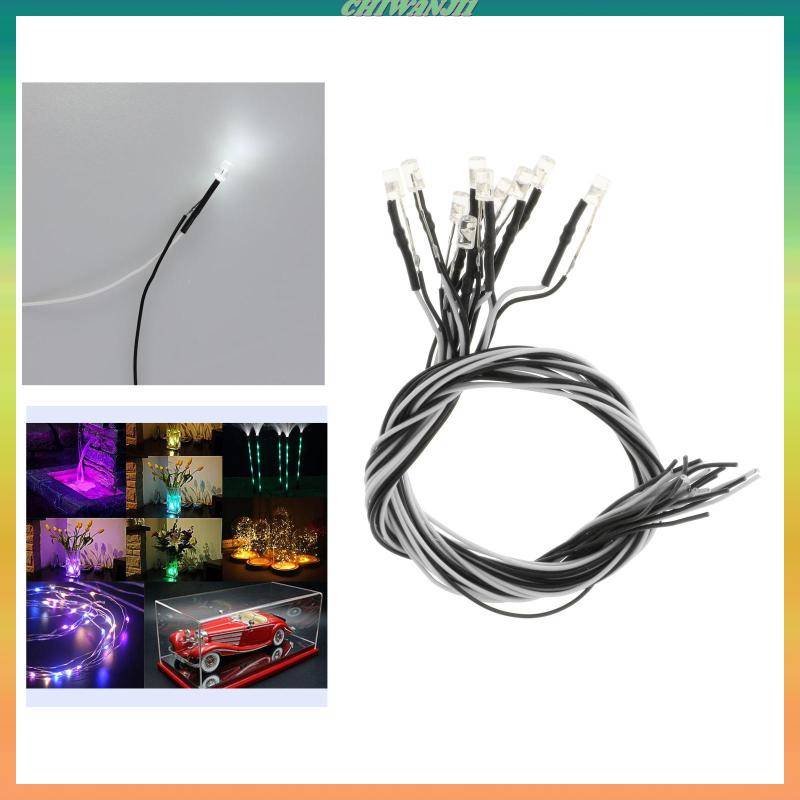 Set 10 Đi Ốt Đèn Led 6v Dài 11.8inch (30Cm) Dùng Để Trang Trí Mô Hình Đồ Chơi | BigBuy360 - bigbuy360.vn