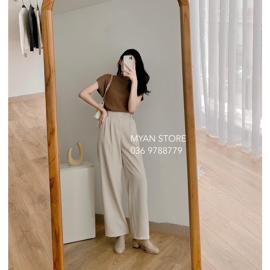 Quần culottes chun sau 2 cúc (1cúc trong) Q092106 | BigBuy360 - bigbuy360.vn