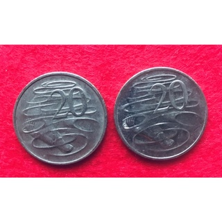 bộ 4 đồng xu australia