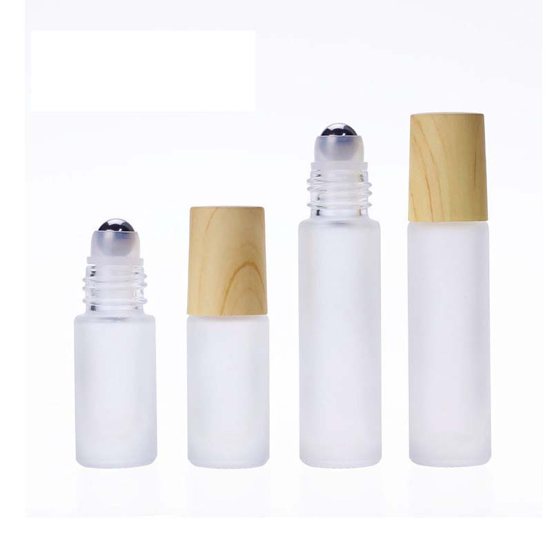 Lọ Đựng Tinh Dầu/ Nước Hoa 5/10ml Có Đầu Lăn Bằng Thép Không Gỉ