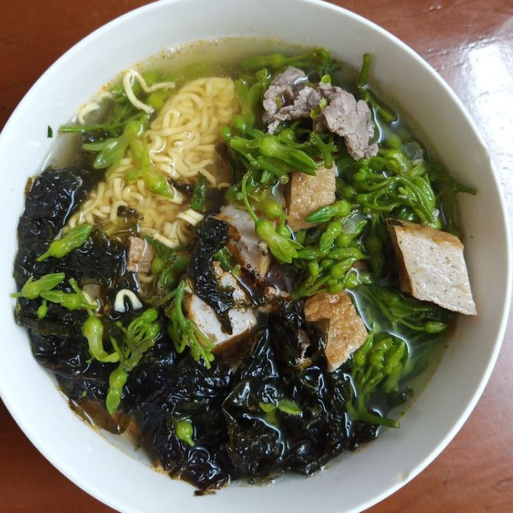 Rong mứt nấu canh 100gr, rong biển làm cháy tỏi loại ngon giá tốt, hút chân không AnKanFood