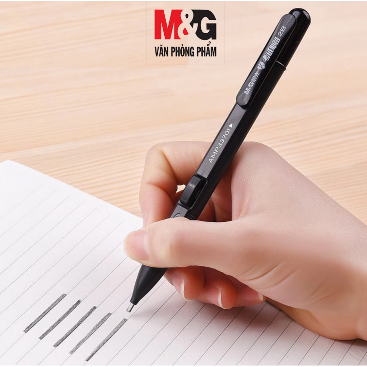 Bút Chì Vẽ Kỹ Thuật Ngòi Dẹp M&G AMP33701 - 1 cây
