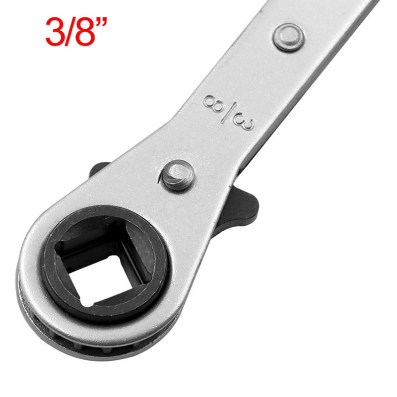 Cờ lê bánh cóc 2 đầu 3/ 16" 1/ 4" 5/ 16" 3/ 8" dành cho máy điều hòa không khí/ tủ lạnh