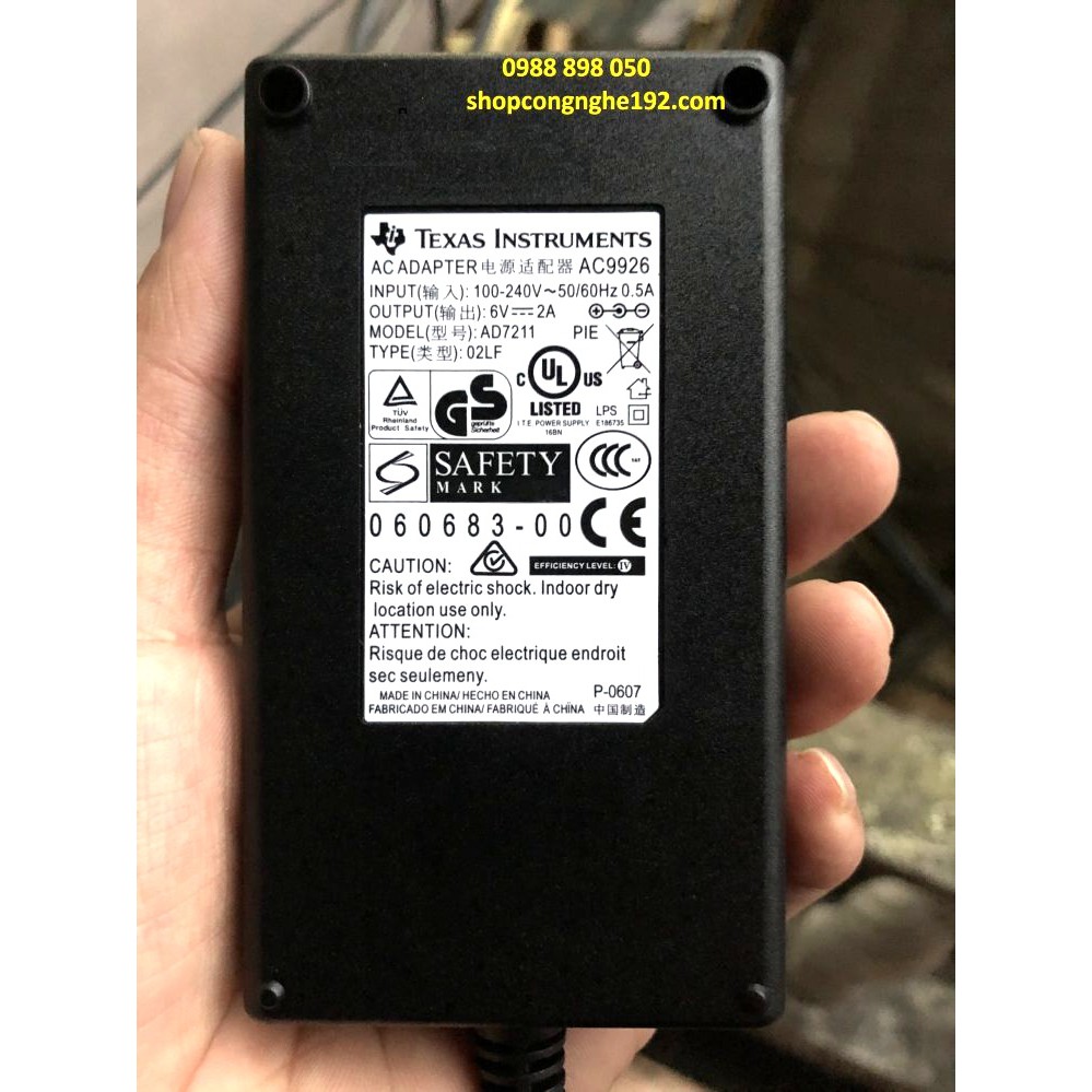 Adapter 6vdc 2a chính hãng