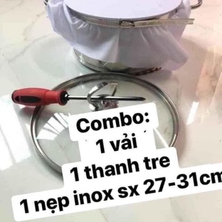 Combo bộ làm bánh cuốn, 1 bột bánh