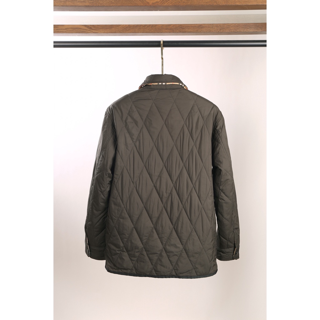 Áo khoác nam thời trang cao cấp Burberry BBR thiết kế 2 mặt tiện lợi