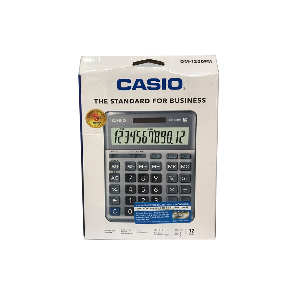 Máy Tính Casio DM - 1200FM