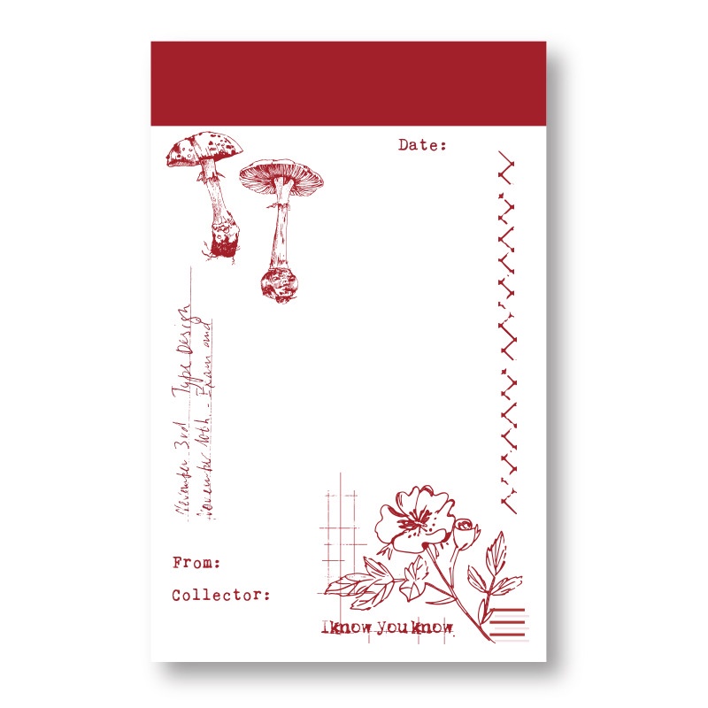 Set 30 Tờ Giấy Ghi Chú Phong Cách Retro Sáng Tạo