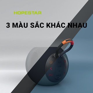 Loa Bluetooth chống nước HOPESTAR H52 ,âm bass mạnh mẽ, đèn Led đa sắc,nhỏ gọn