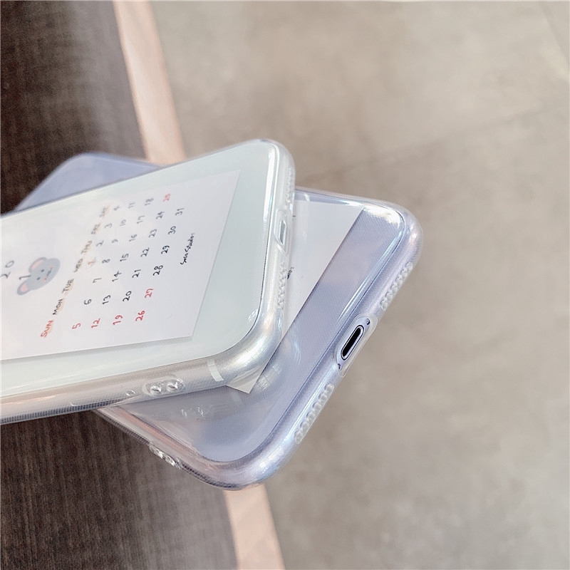 Ốp điện thoại mềm trong suốt giúp theo dõi ngày tháng dành cho Iphone 11 11pro 11proMax 6 6plus 7 8 7plus 8plus XR XS | BigBuy360 - bigbuy360.vn