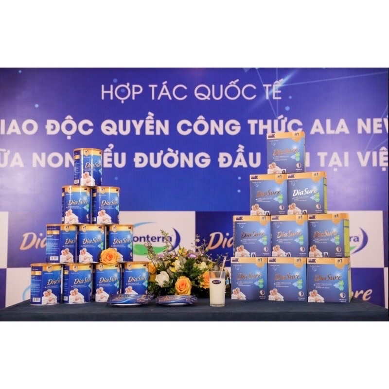 [Hộp giấy 850g] Chính hãng sữa non tiểu đường diasure hộp giấy 850g date mới