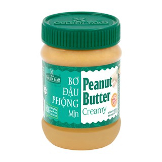 Bơ Đậu Phộng Mịn Golden Farm 510g