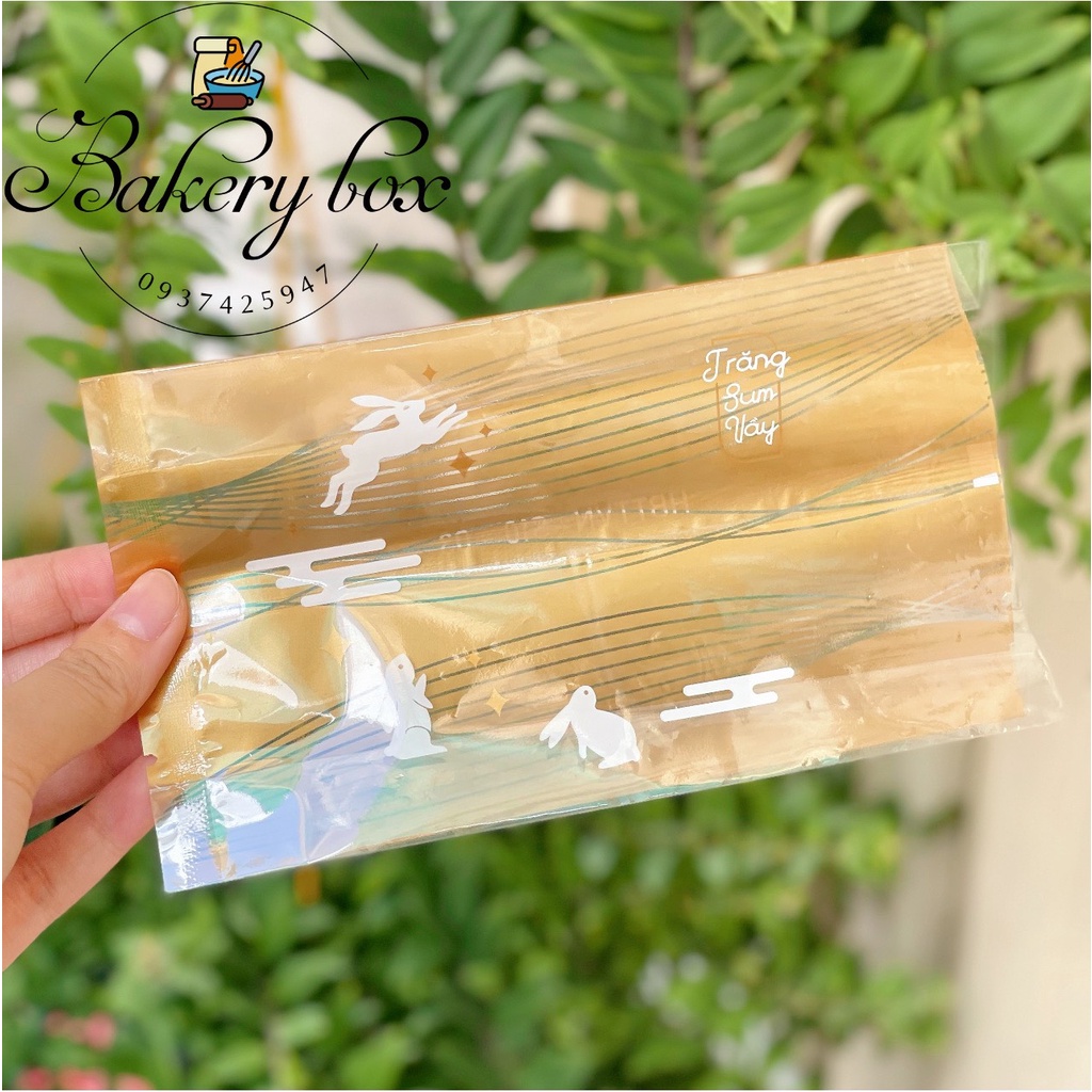 100 Túi Trung Thu Hàn Miệng Đựng Bánh 150gr ~ 200gr (Túi 10)