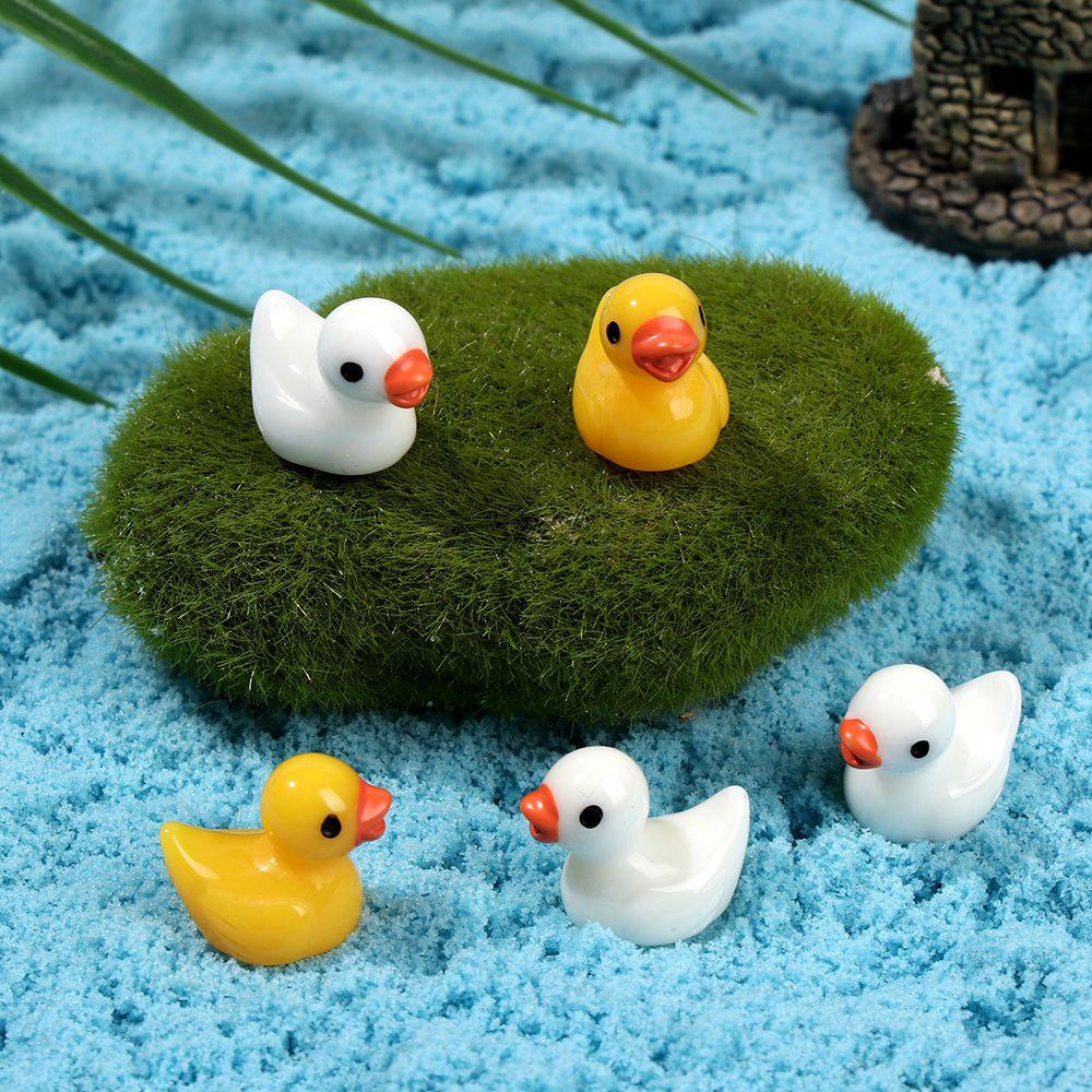 Mô Hình Vịt SUYO Mini Bằng Nhựa Resin Trang Trí Tiểu Cảnh