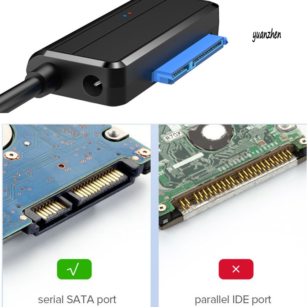 Dây Cáp Chuyển Đổi Đầu Usb 3.0 Sang 2.5 / 3.5inch Sata Ssd Cho Máy Tính | BigBuy360 - bigbuy360.vn