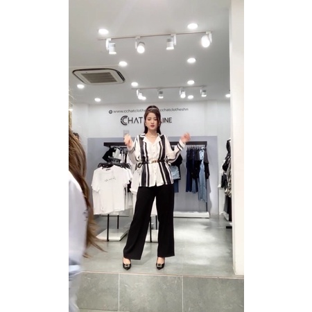 Pass quần yếm đen CChat Clothes size M