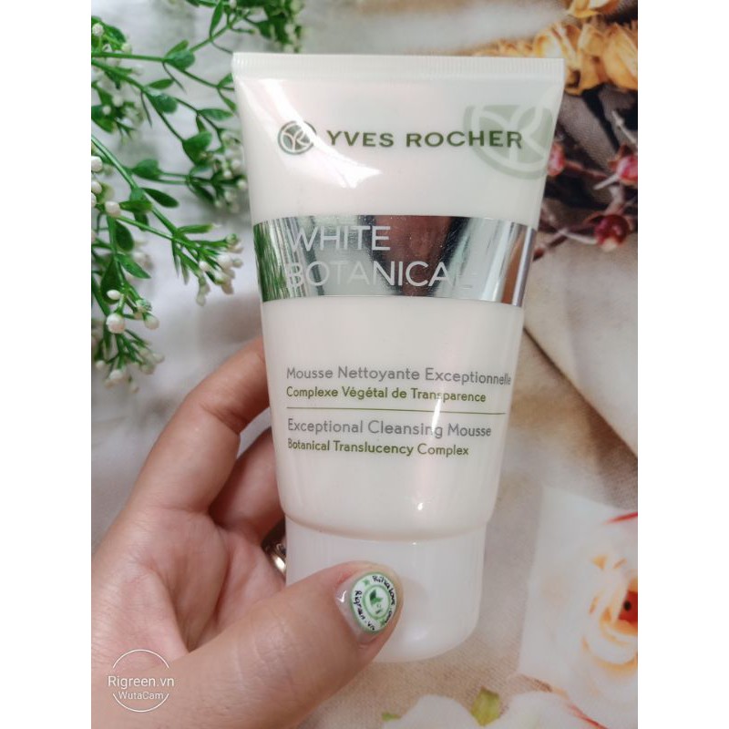 Sữa rửa mặt sáng da - Cleansing Mousse 125ml - White Botanical - Yves Rocher