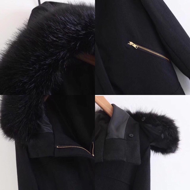 Áo dạ Zara xuất