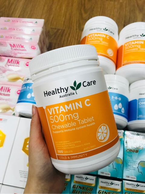 Vitamin C heathy care mẫu mới  - cam kết hàng chuẩn