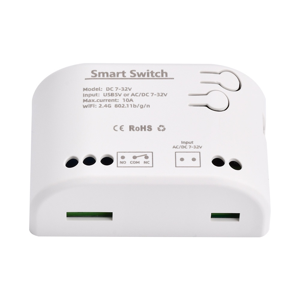 DIYMORE Mô-đun Công Tắc Rơ Le Tự Động WiFi DC 7-32V 2200W 10A 5V USB