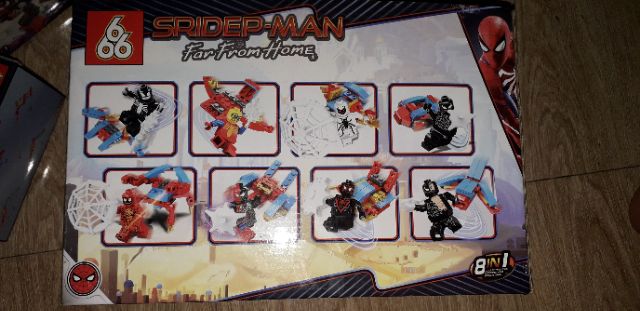 Lắp ráp 1 hộp LegoSridep_man 66012