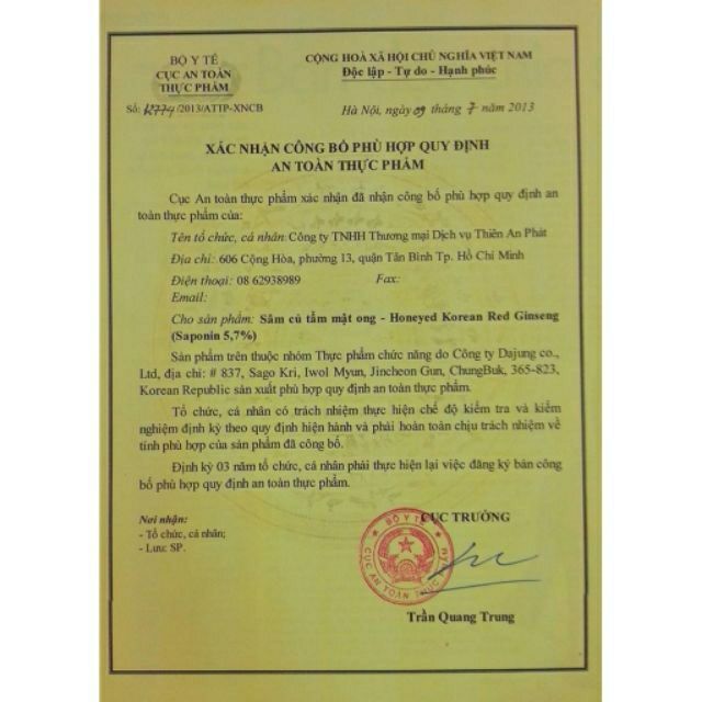 Hồng sâm thái lát tẩm mật ong SamBok Fod | BigBuy360 - bigbuy360.vn