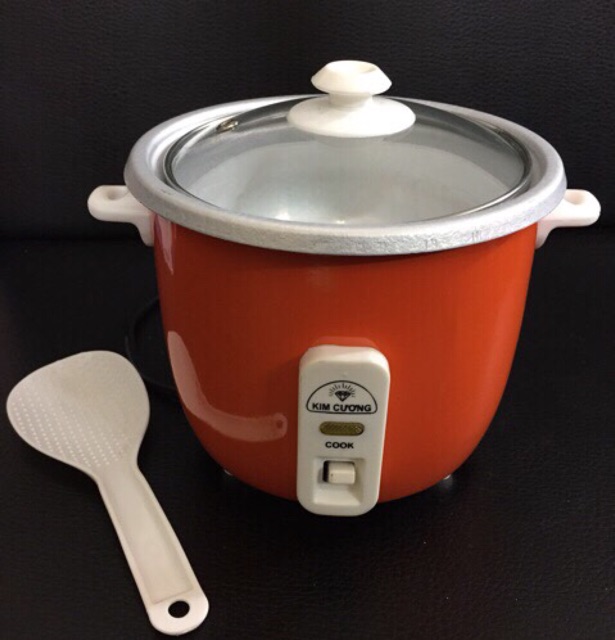 Nồi cơm điện Kim Cương 0.3 lít nắp kính | BigBuy360 - bigbuy360.vn