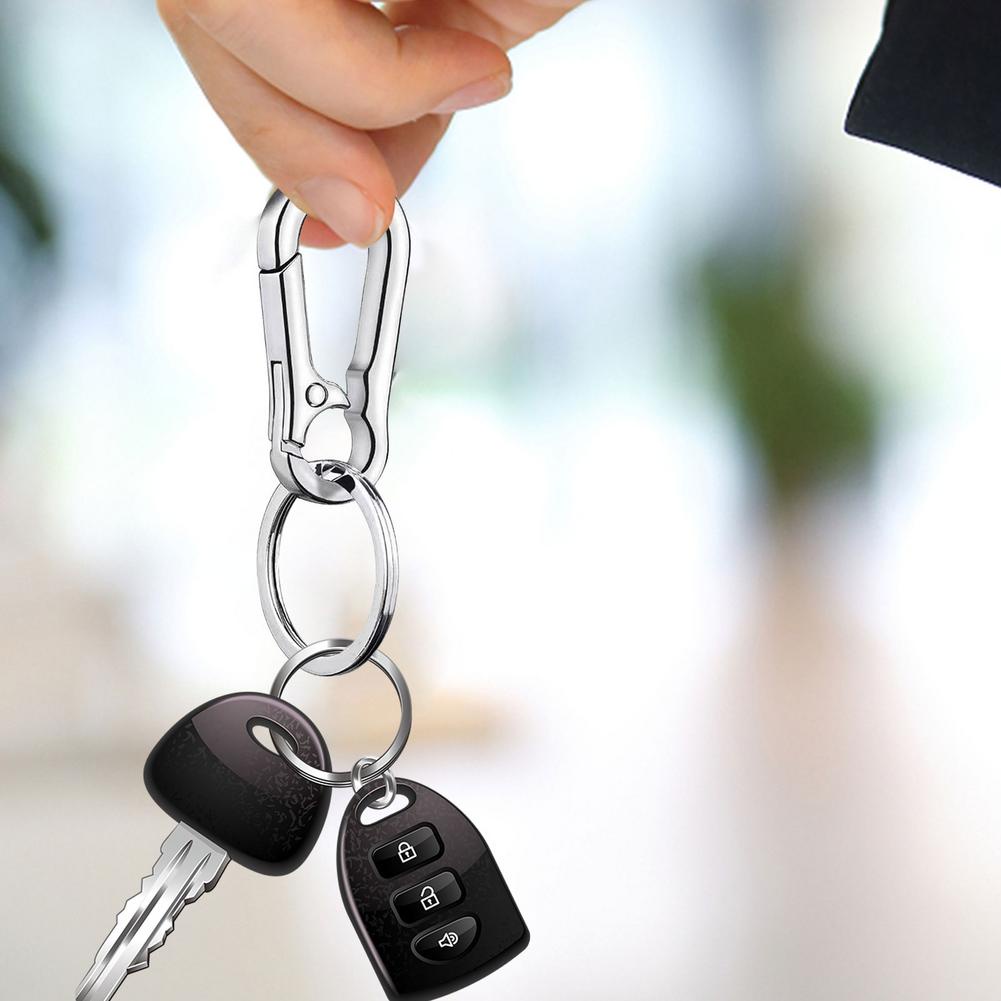 Móc Chìa Khóa Hình Dạng Fleutelhanger Eenvoudige Sterke Karabijnhaak Dùng Làm Quà Tặng Cho Nam