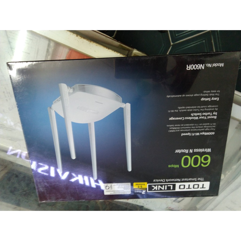 Bộ phát wifi Toto link N600R chuẩn N 600Mbps