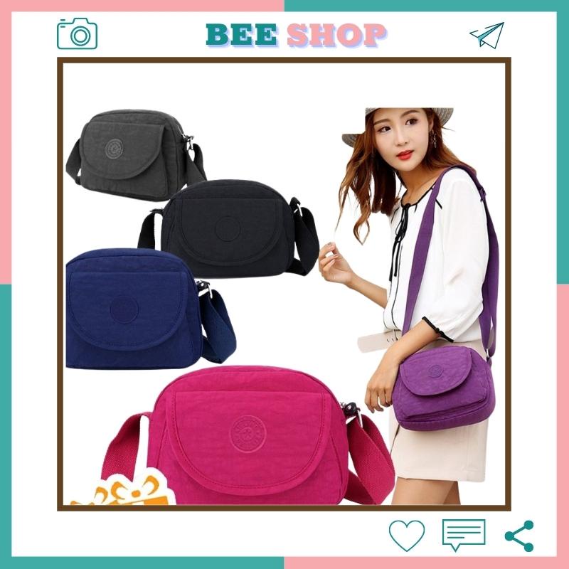 Túi đeo chéo Kipling 2115, chất vải chống nước, nhiều ngăn đựng đồ, nhiều màu sắc chọn lựa