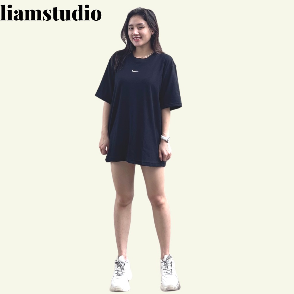 [𝐅𝐑𝐄𝐄𝐒𝐇𝐈𝐏] ÁO THUN BASIC "SWOOSH TEE" UNISEX HÀNG VNXK FORM OVERSIZE ( hình thật shop chụp ) | BigBuy360 - bigbuy360.vn