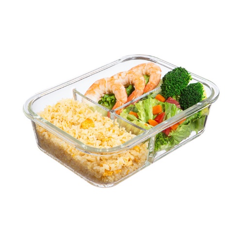 Hộp thủy tinh đựng thực phẩm - Dạng Tròn - Chịu Nhiệt - Size 400ml