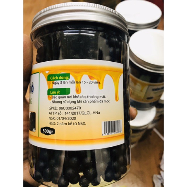 500g Viên Hà Thủ Ô Đỏ